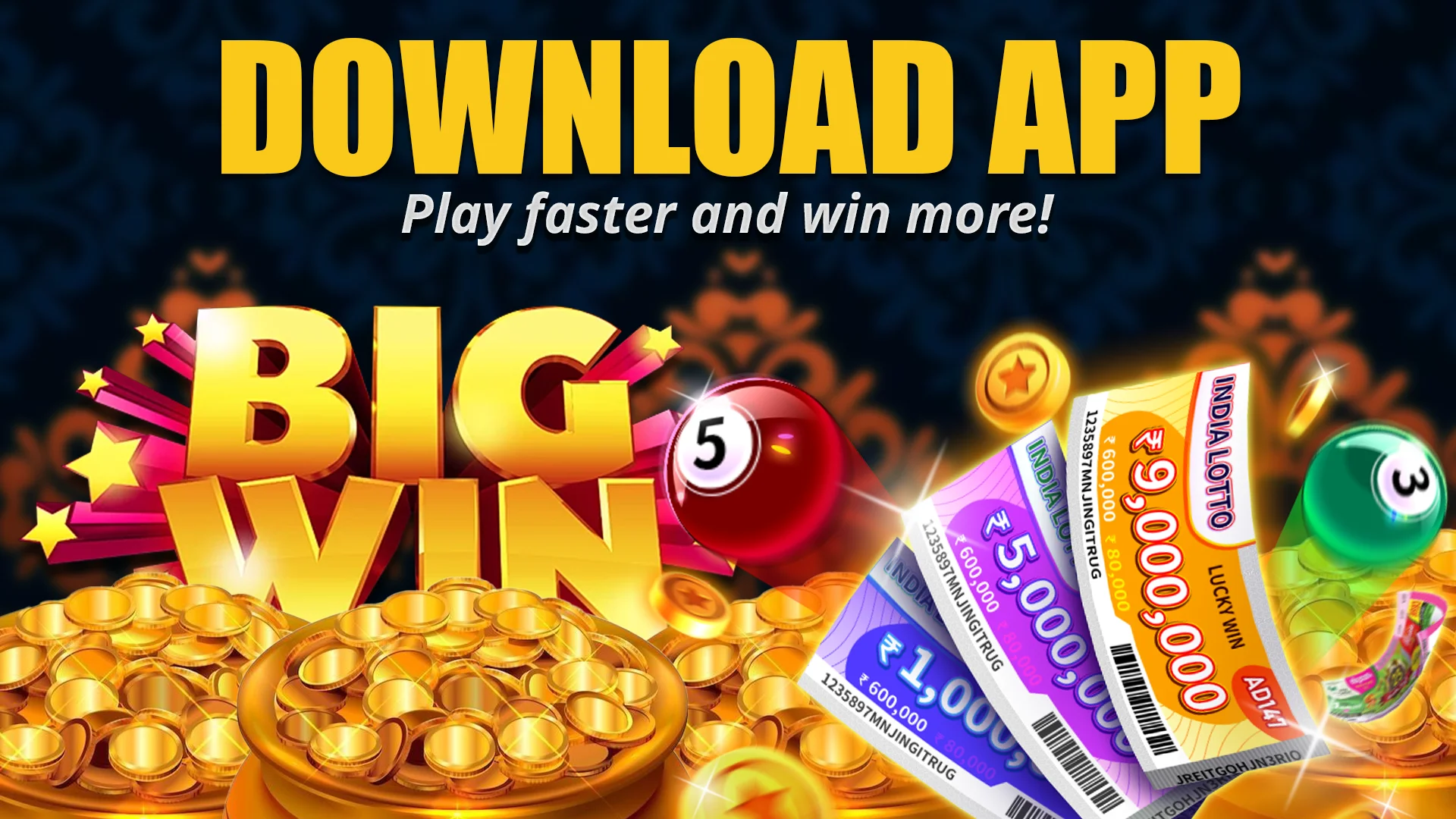 Join 1bet to get welcome bonus